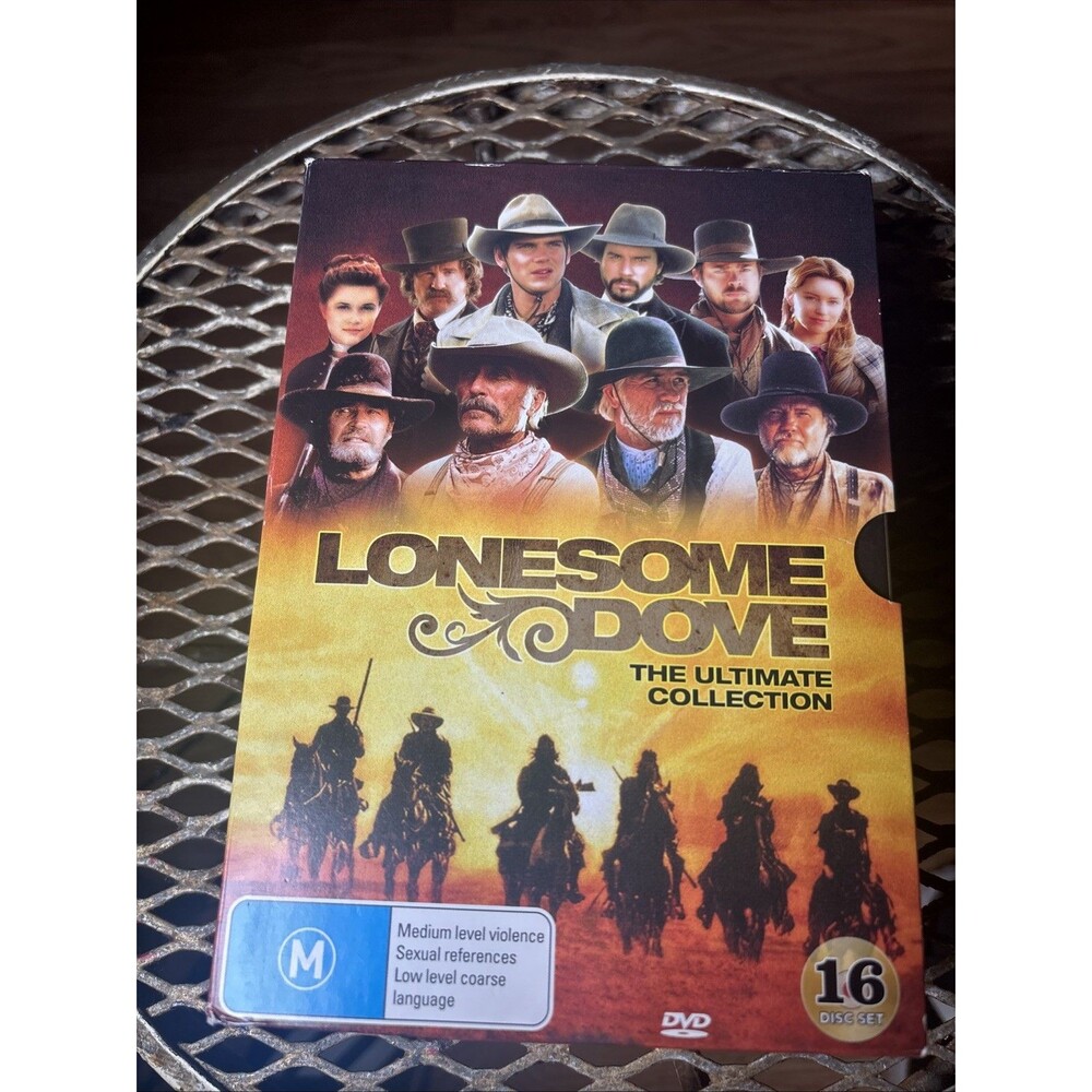Lonesome Dove: Ultimate Collection 15-Disc DVD Set Viavision Missing 1 Disc Read
